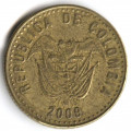 Колумбия 100 песо 2009 год