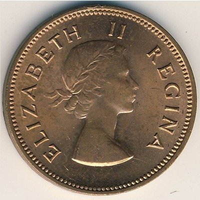 ЮАР 1/2 пенни 1960 год