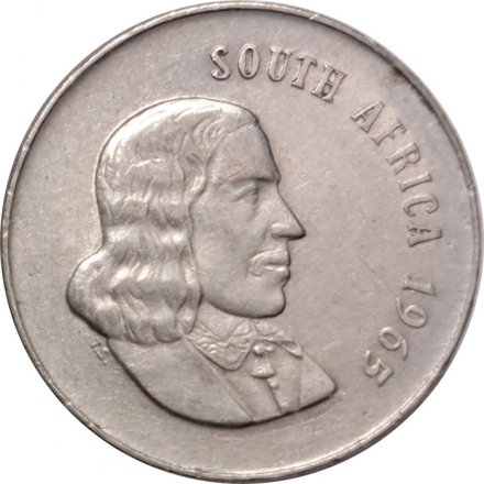 ЮАР 20 центов 1965 год (SOUTH AFRICA)