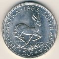 ЮАР 50 центов 1963 год