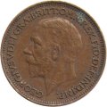 Великобритания 1 фартинг 1929 год
