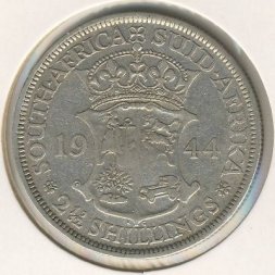 ЮАР 2 1/2 шиллинга 1944 год