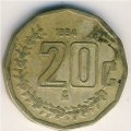 Мексика 20 сентаво 1994 год