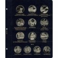 Набор их 4 альбомов для юбилейных монет Украины. Том I, II, III, IV (1995-2021гг.) б/у