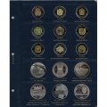 Набор их 4 альбомов для юбилейных монет Украины. Том I, II, III, IV (1995-2021гг.) б/у