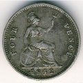 Великобритания 4 пенса 1842 год