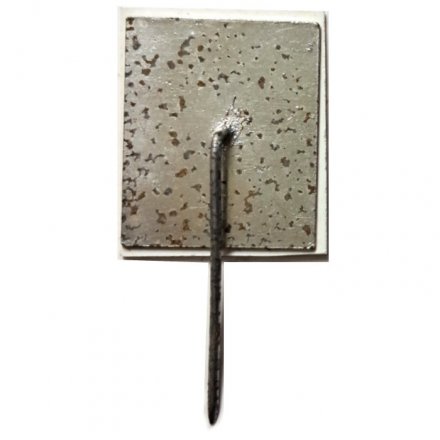 Значок-иголка Смольный. Ленинград (зеркальный)