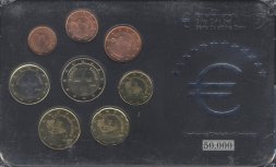 Евро серия Кипра 2008 года (8 монет)