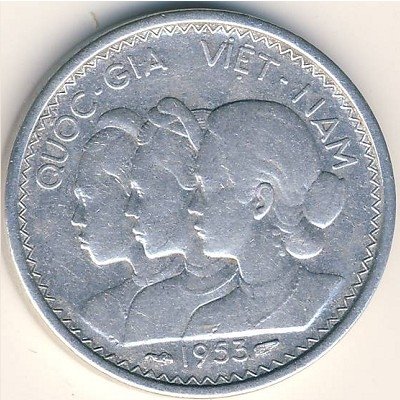 Вьетнам 10 су 1953 год