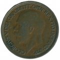 Великобритания 1/2 пенни 1927 год - Король Георг V