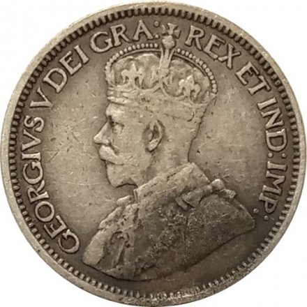 Канада 10 центов 1914 год
