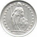 Швейцария 1 франк 1963 год