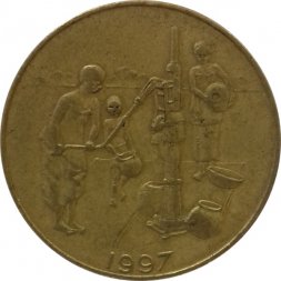 Западная Африка 10 франков 1997 год