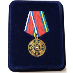 Медаль &quot;90 лет Правительственной междугородной связи&quot; (в футляре)