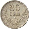 Швеция 25 эре 1930 год - Король Густав V