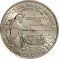 США 25 центов (1/4 доллара) 2021 год - Джордж Вашингтон - Переправа через реку Делавэр (D)