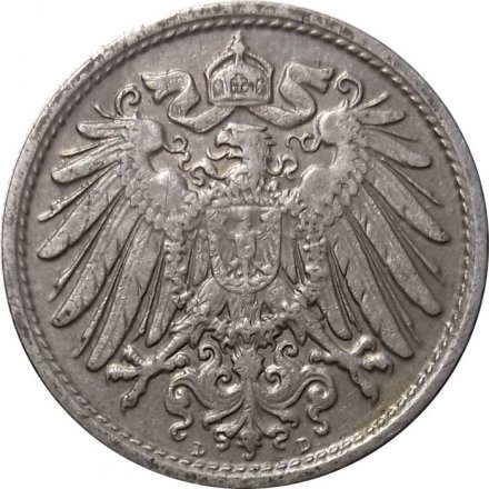 Германия 10 пфеннигов 1913 год (D)