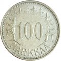 Финляндия 100 марок 1957 год