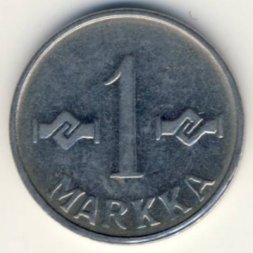 Финляндия 1 марка 1956 год