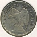 Чили 10 сентаво 1908 год