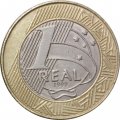 Бразилия 1 реал 1999 год - Символ Республики