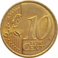 Литва 10 евроцентов 2017 год