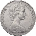 Австралия 10 центов 1968 год - Лирохвост