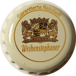 Пробка Германия - Weihenstephaner. Garantierte Reinheit, белый