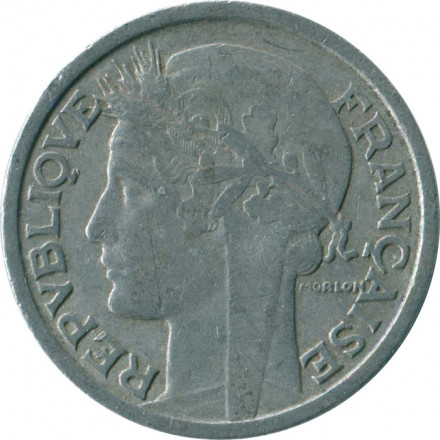Франция 2 франка 1959 год