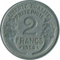 Франция 2 франка 1959 год