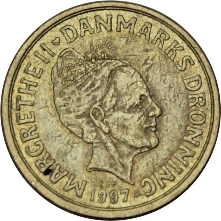 Дания 10 крон 1997 год