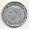 Австралия 6 пенсов 1946 год