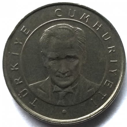 Турция 25 новых куруш 2006 год