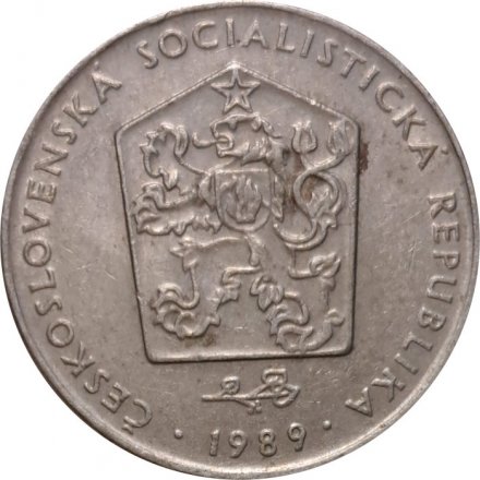 Чехословакия 2 кроны 1989 год