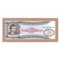 Банкнота 20 билетов МММ 1994 год - Первый выпуск, серия GC - С. Мавроди - UNC
