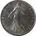 Франция 1/2 франка 1993 год
