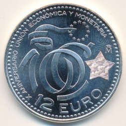 Испания 12 евро 2009 год