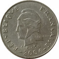 Французская Полинезия 10 франков 2006 год
