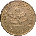 ФРГ 5 пфеннигов 1994 год - A