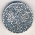 Италия 2 лиры 1905 год