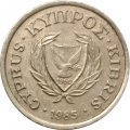 Кипр 2 цента 1985 год