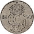 Швеция 50 эре 1977 год