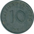 Третий Рейх 10 рейхспфеннигов 1944 год (E) 