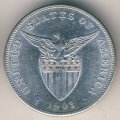 Филиппины 1 песо 1903 год