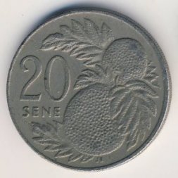 Самоа 20 сене 1988 год
