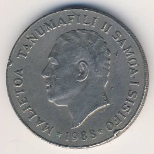 Самоа 20 сене 1988 год