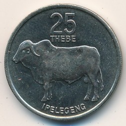 Ботсвана 25 тхебе 1976 год