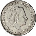 Нидерланды 1 гульден 1964 год