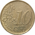 Нидерланды 10 евроцентов 2001 год