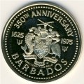 Барбадос 100 долларов 1975 год